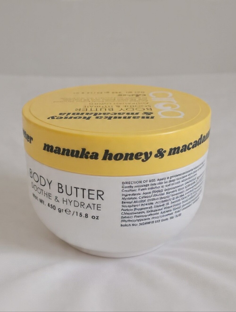 Ciroa Manuka Honey & Macadamia Body Butter 450g NEW Sealed